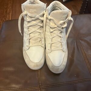 Sorel Off-White High-Top Sneakers